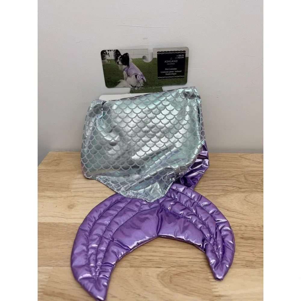 ASHLAND MERMAIDCOSTUME DOG FISH HALLOWEEN‎ MEDIUM 13